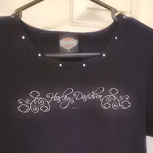 Harley-Davidson Black Short Sleeve Tee